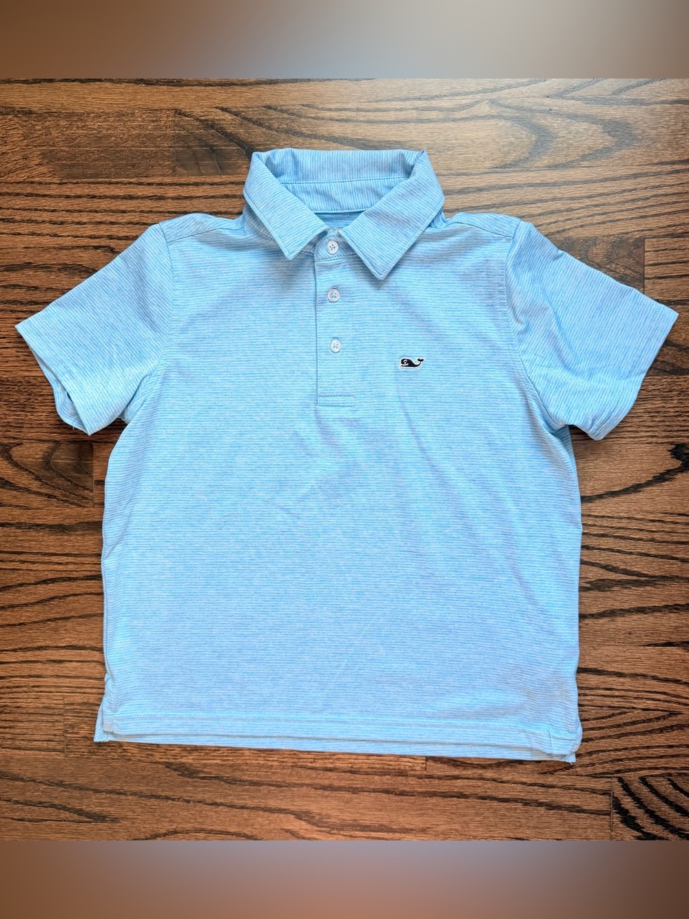 Vineyard Vines Light Blue Boys' Polo - size 7